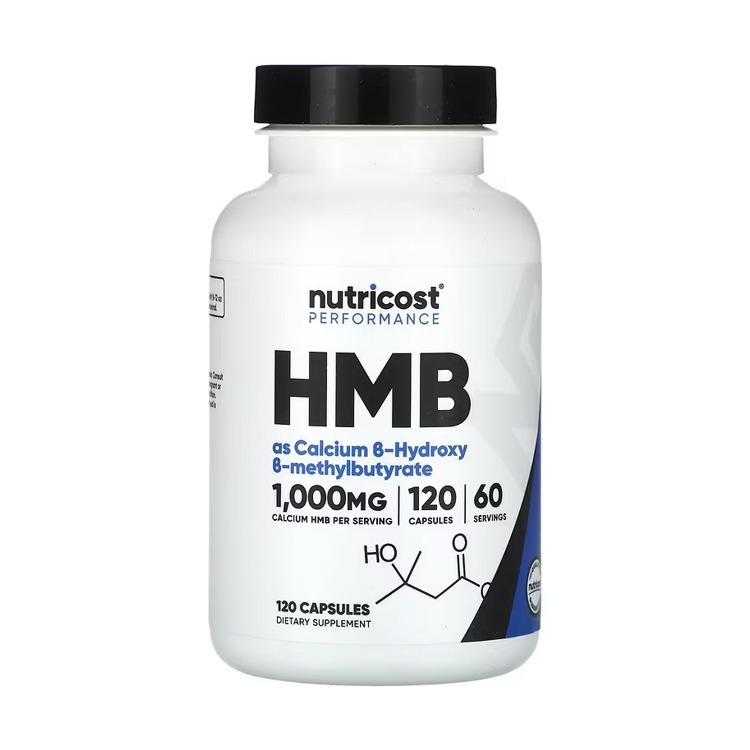 Nutricost, Performance, HMB, 120 Capsules (500 mg per Capsule)