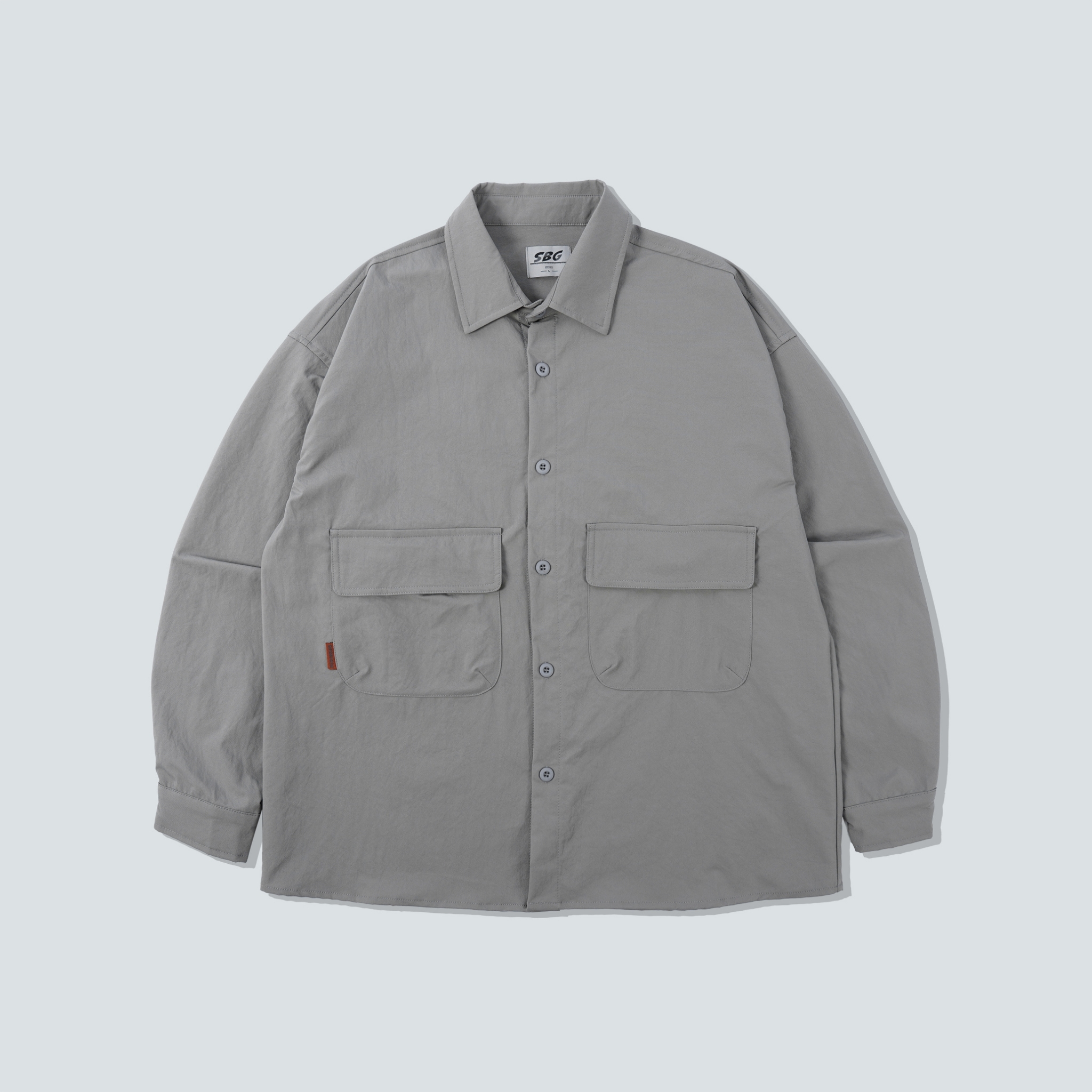 SBG 微立體口袋長袖襯衫 SB5241