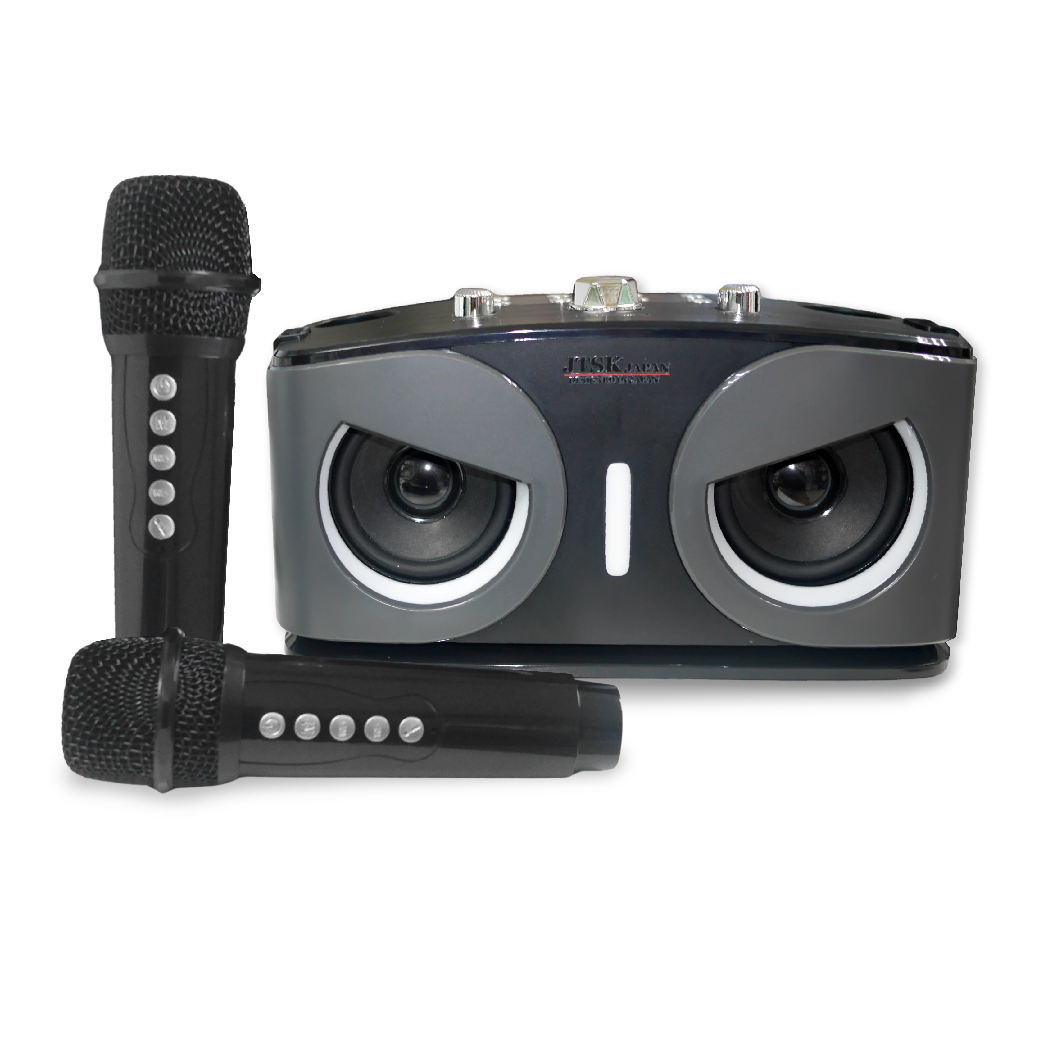 日本JTSK 無線藍牙k歌雙麥唱歌音響喇叭音箱 P3211