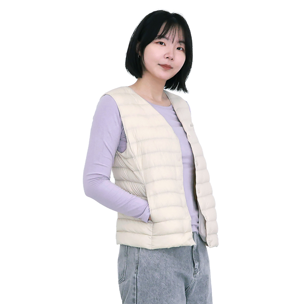 ALLER 輕旅日常羽絨背心 女款 (5色) 00AL8901