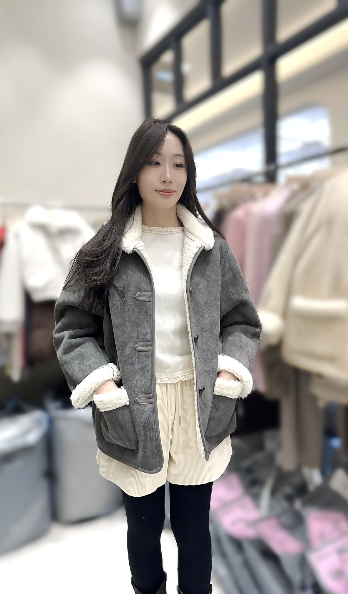 ME11  型格毛毛縷  胸48 長26   原價 $799