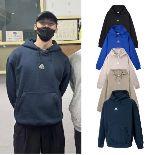 NIKE ACG THERMA-FIT 厚磅 刺繡 抽繩 刷毛 帽TEE 五色