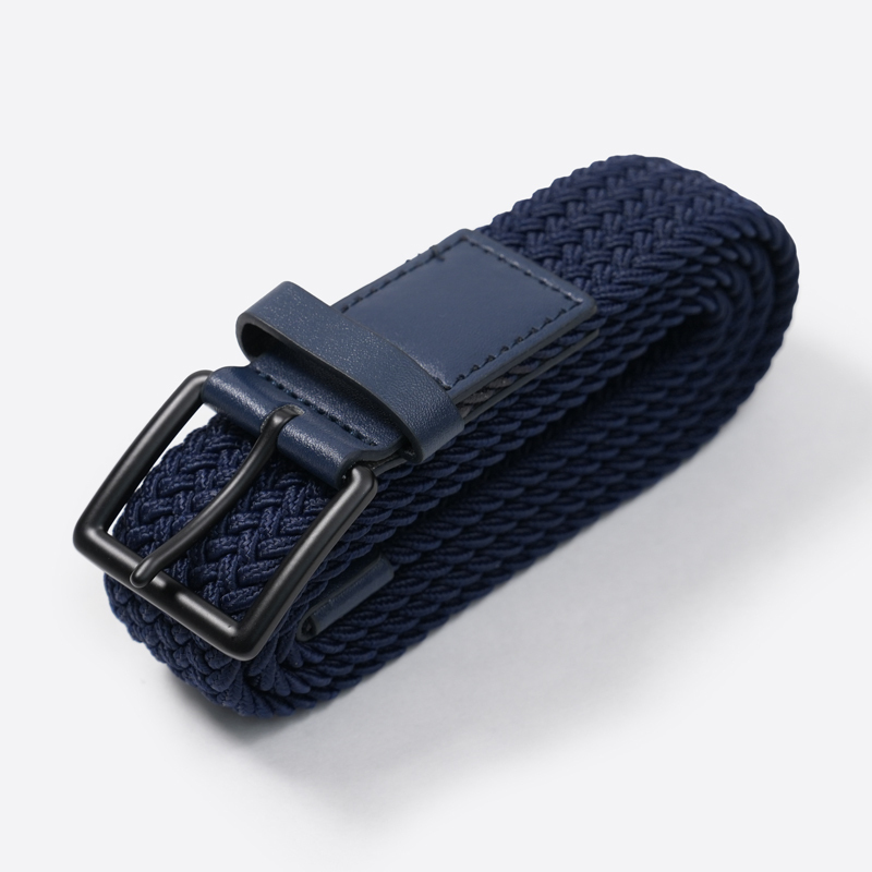 SP 編織彈力腰帶/海軍藍