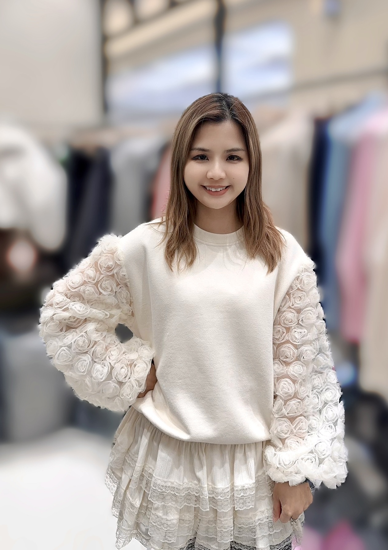 ME13  胸44-53 長22.5  原價  $399