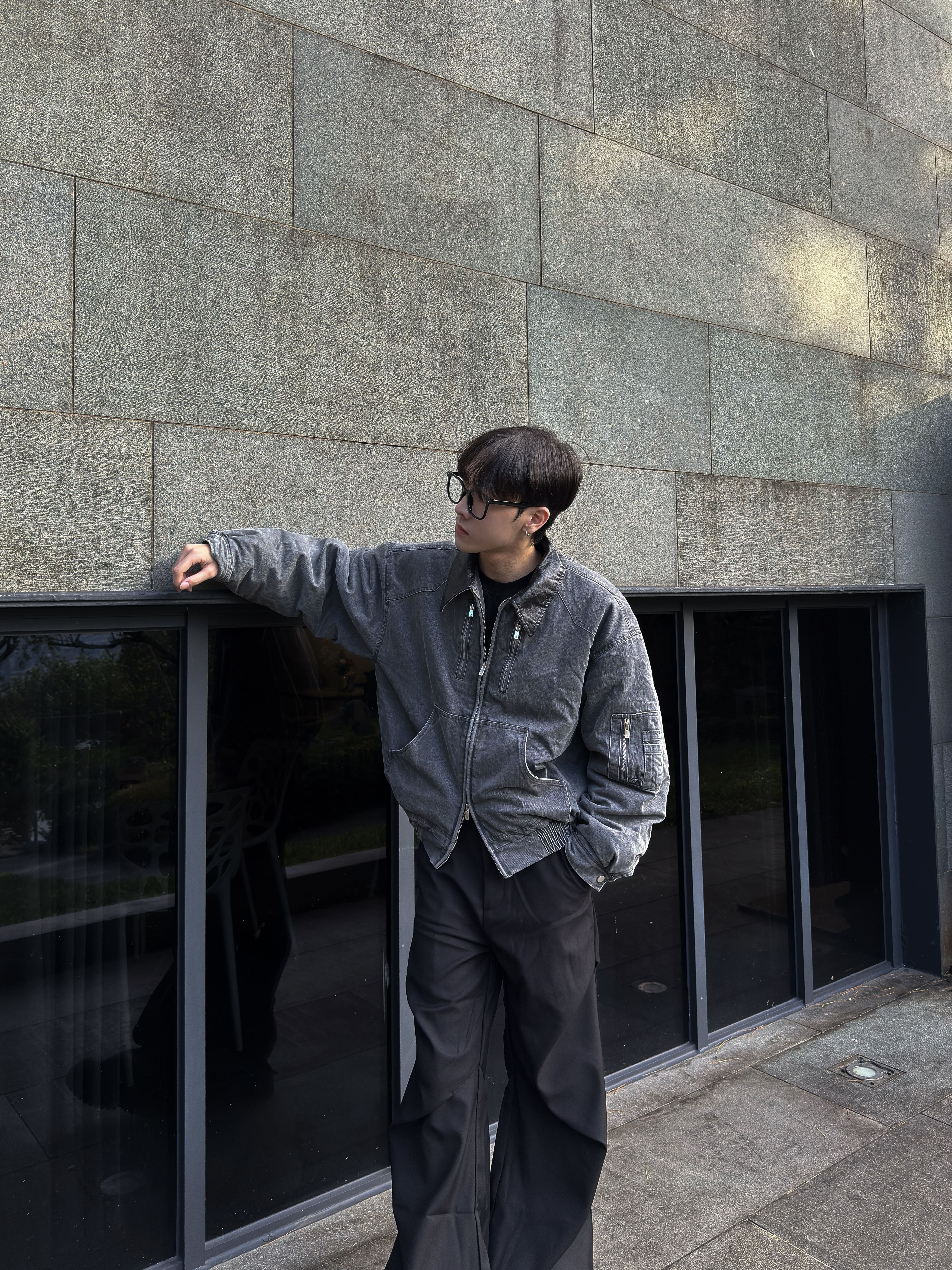 （售完不補）水洗小眾牛仔外套