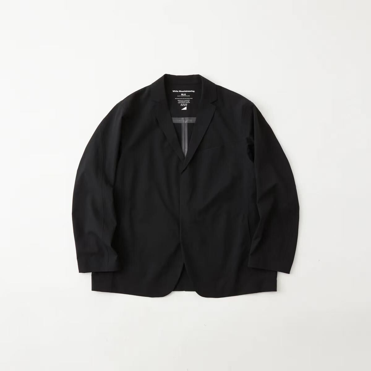 WHITE MOUNTAINEERING LAPEL JACKET BK2571206 BLACK
