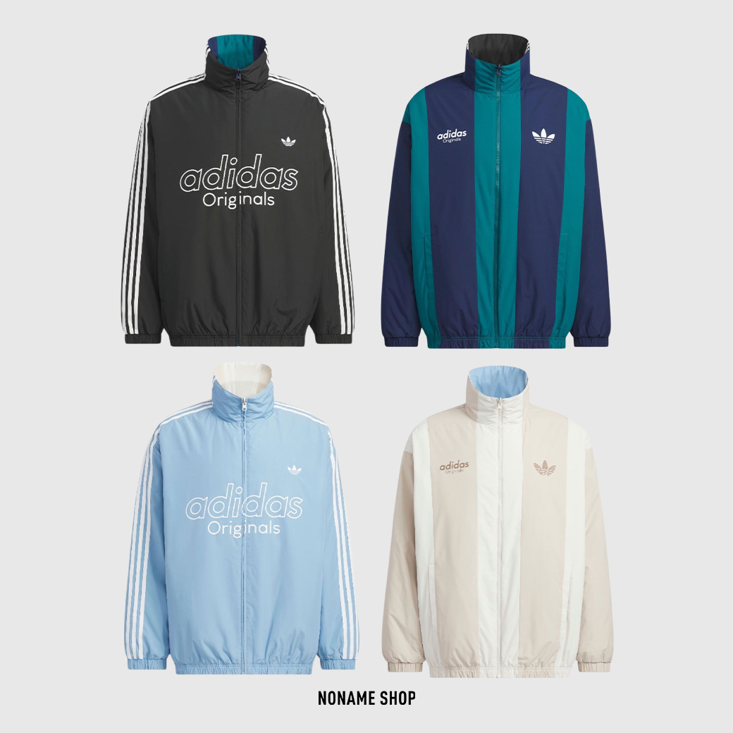 ADIDAS ORIGINALS FW25 雙面穿 鋪棉 防風 防潑水 立領外套 兩色 (男款)
