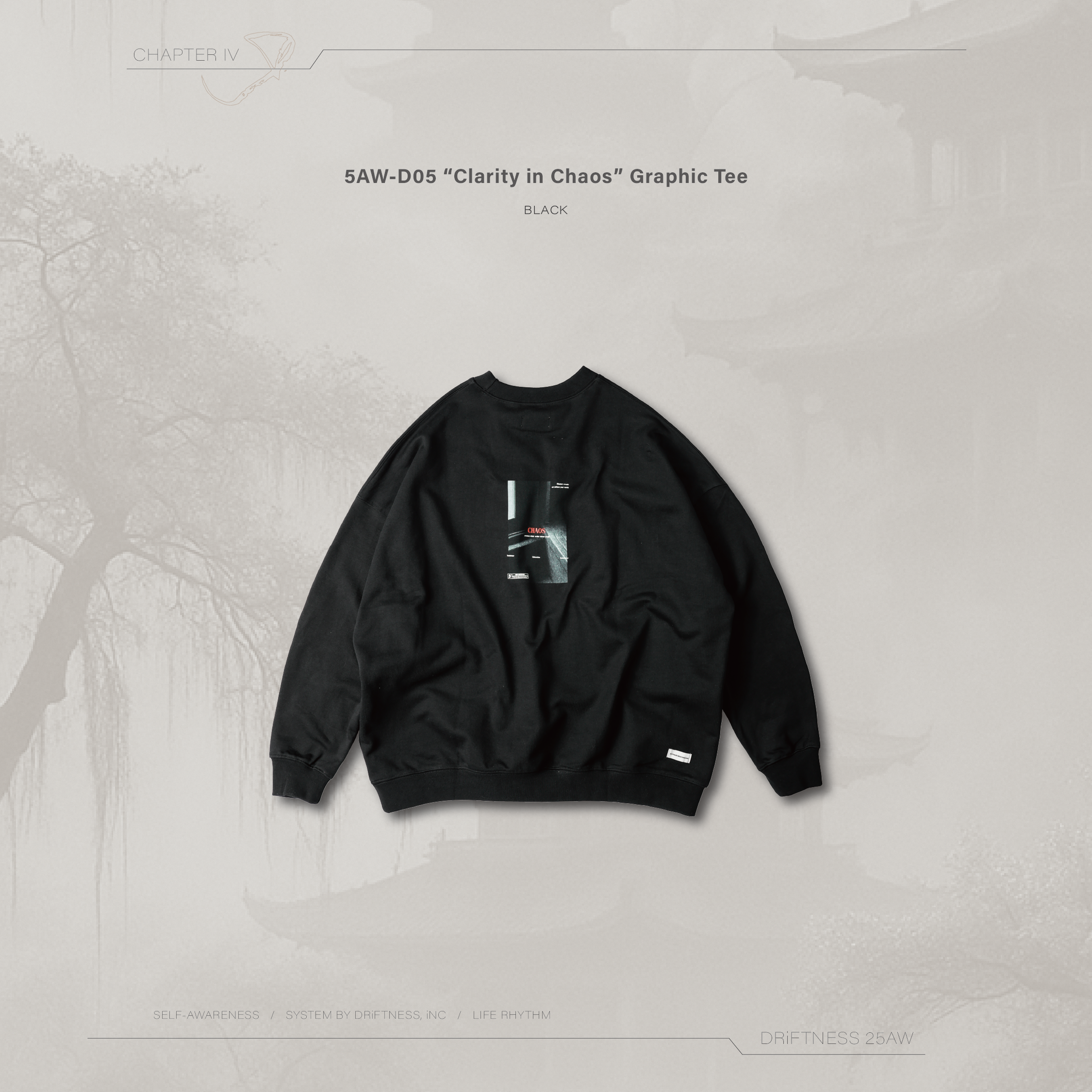 DRiFTNESS｜5AW-D05 "Clarity in Chaos" 相片大學踢