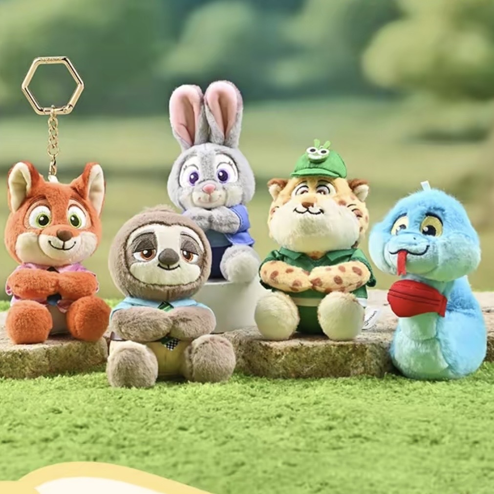 DISNEY 迪士尼 動物方城市2 絨毛吊飾 掛件 /預購