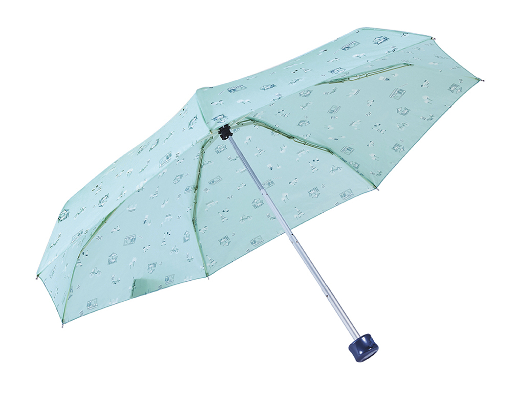 RAINSTORY香榭巴黎抗UV手開迷你口袋傘