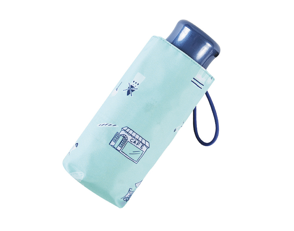 RAINSTORY香榭巴黎抗UV手開迷你口袋傘