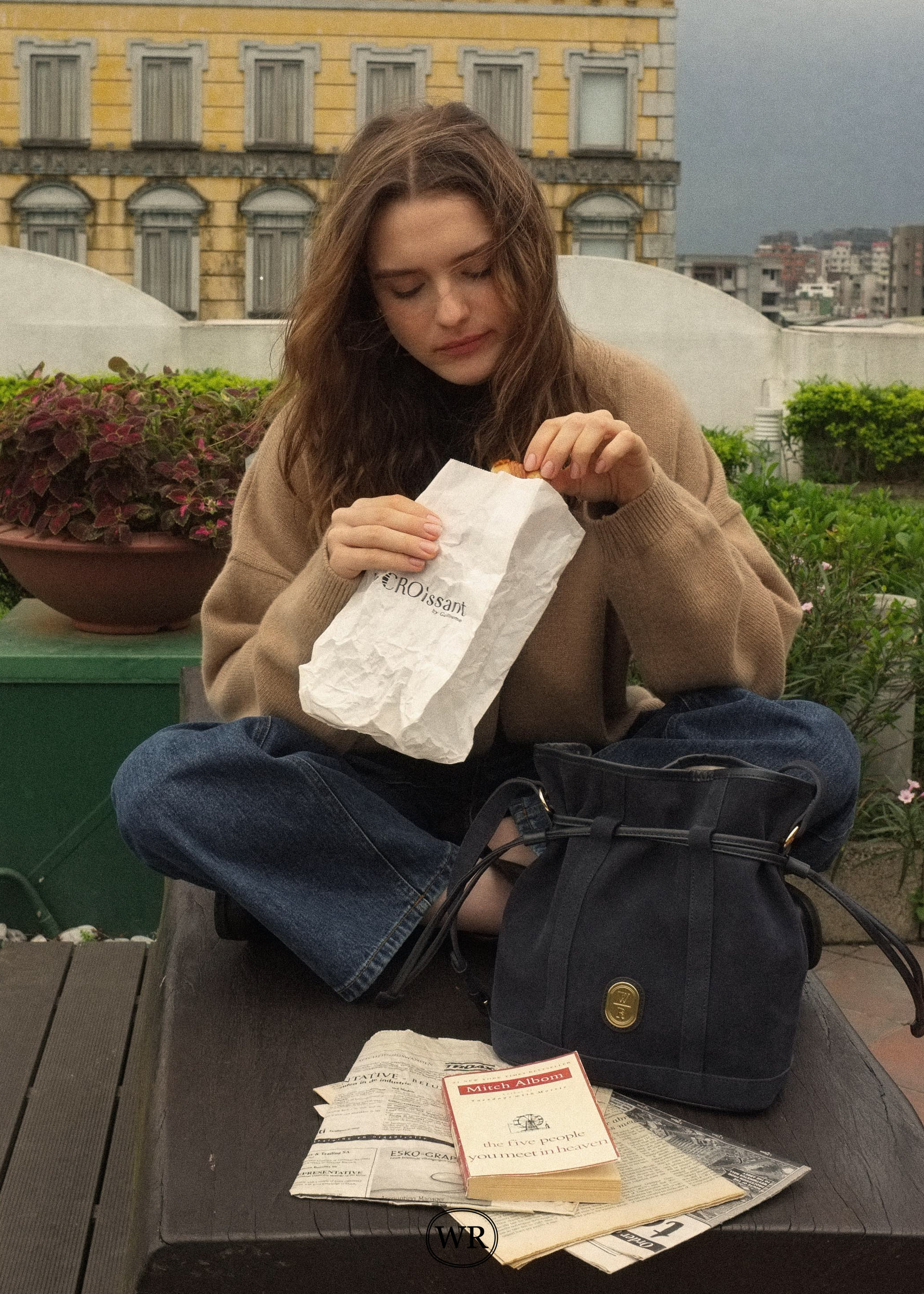 Ampelos Bucket Bag - Blue