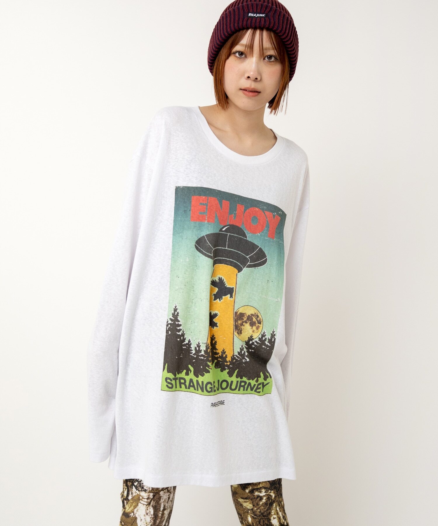 UFO 棉質長版上衣