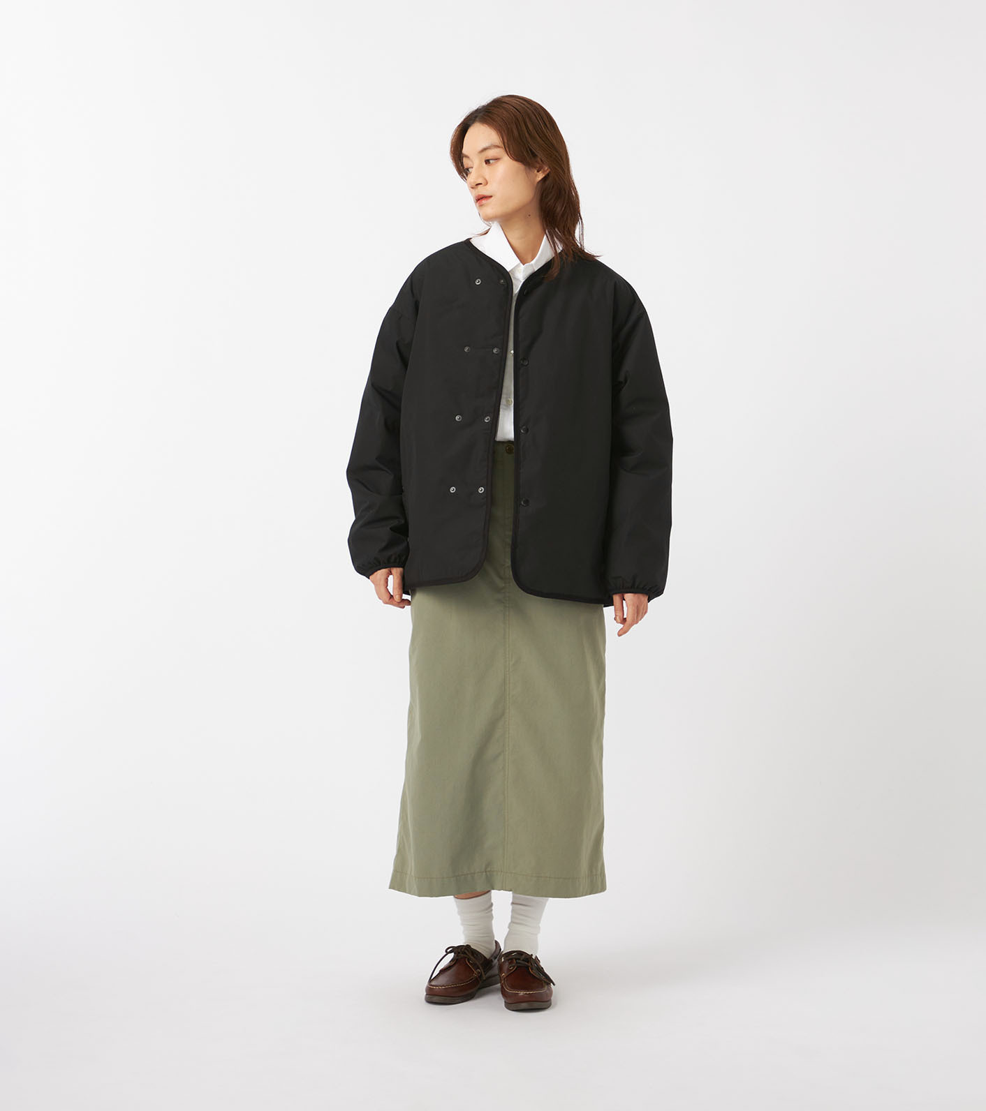 【代購】nanamica Reversible Down Cardigan 雙面穿羽絨外套 – 輕量保暖多功能款