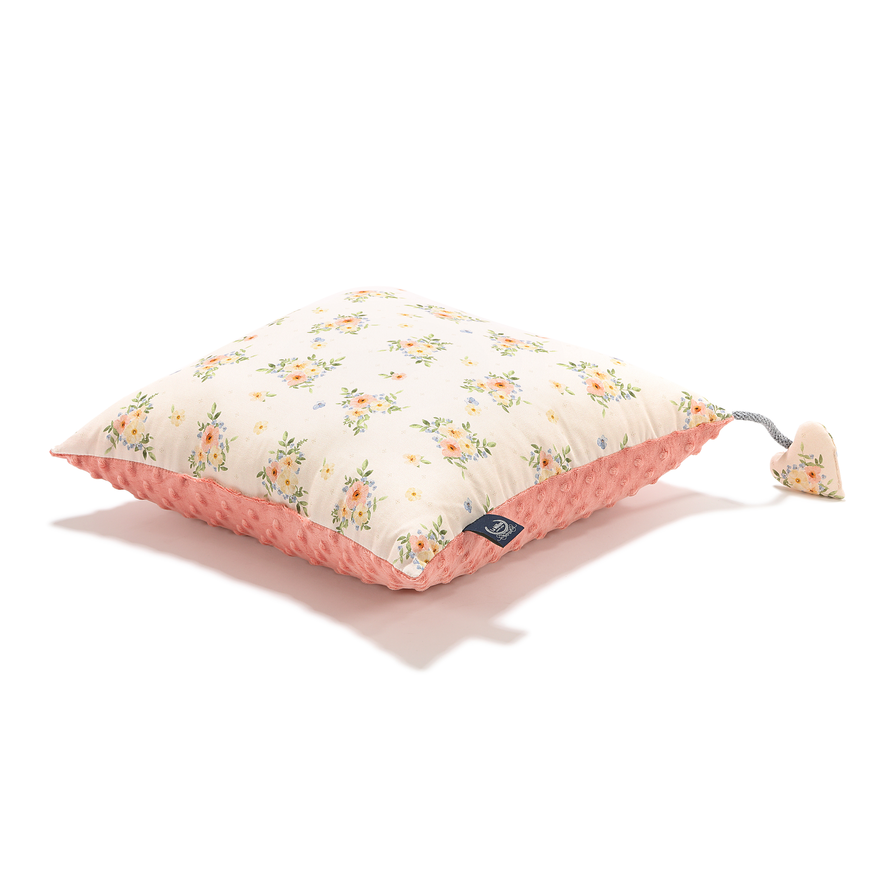 La Millou波蘭 豆豆抱枕｜英倫後花園｜果漾蜜桃粉