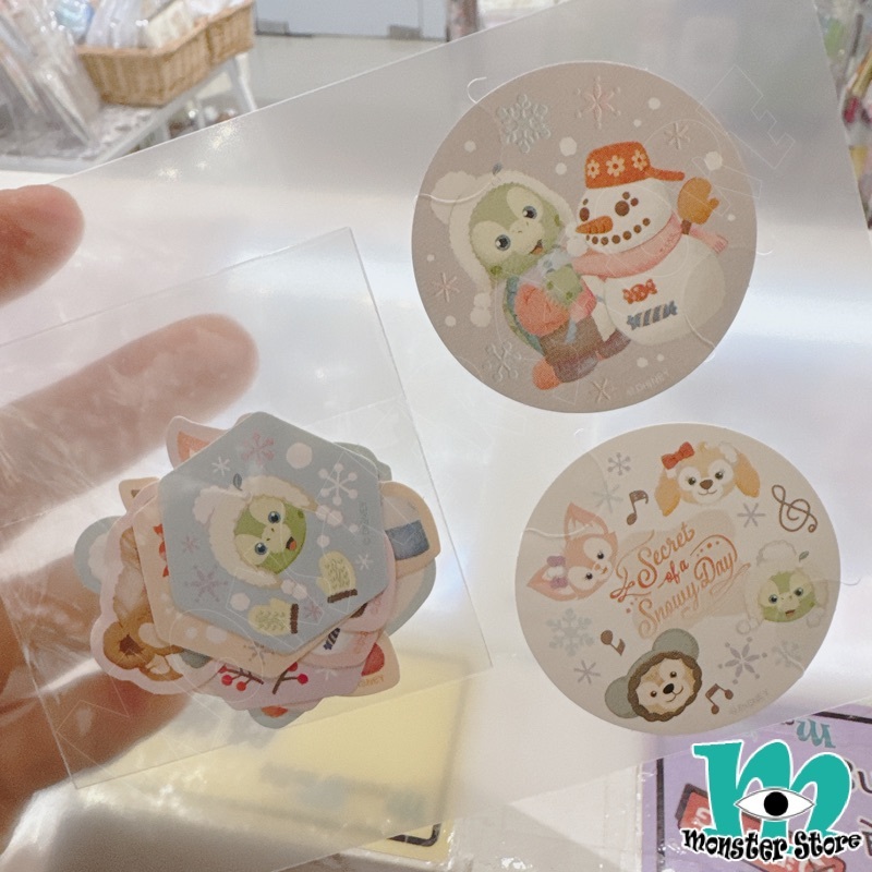 Duffy Cookieann Olumei Linabell明信片連貼紙