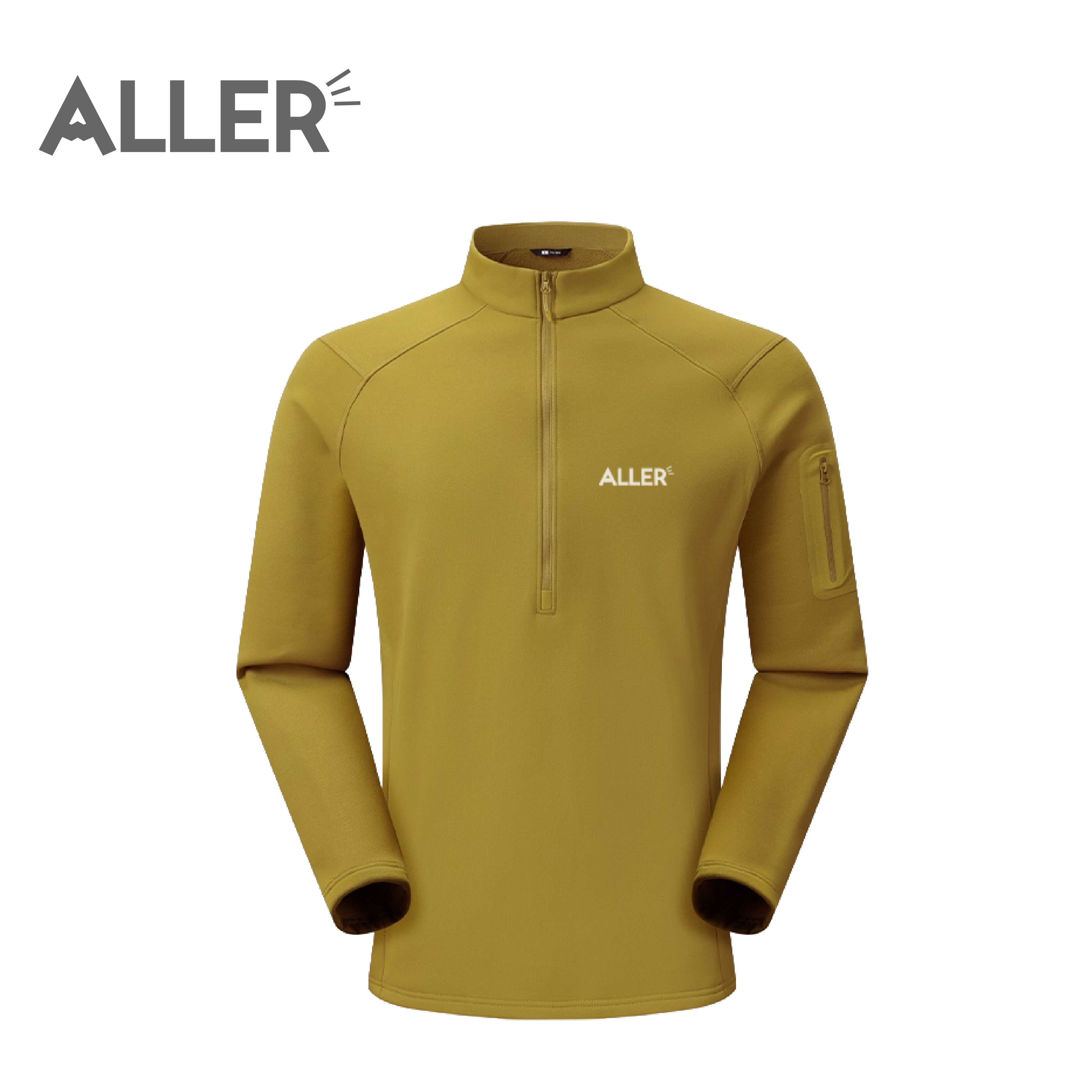 ALLER 微刷毛中層保暖上衣 男款 (3色) 01AL5523