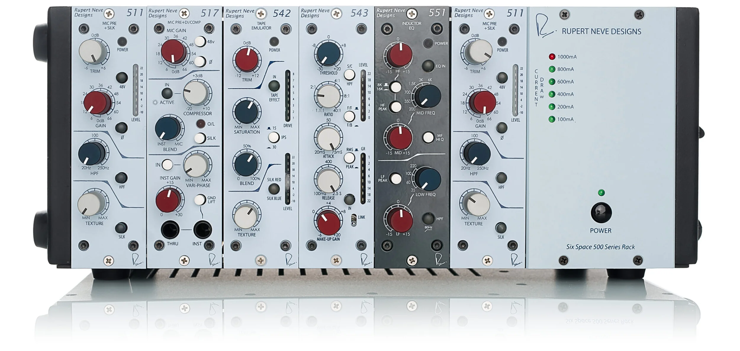 Rupert Neve Designs R6 Six-Space 500 Series Rack