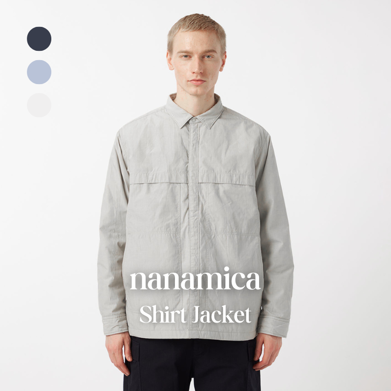 【代購】nanamica Shirt Jacket 襯衫外套 – 都市休閒百搭款