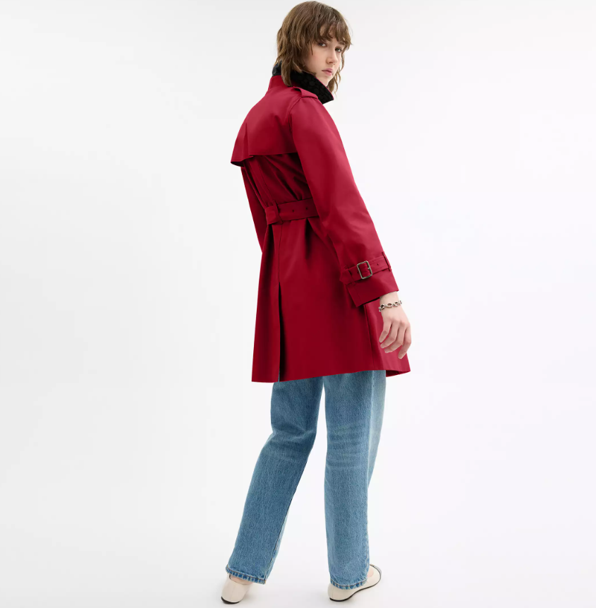 [U] COACH RUBY MID TRENCH, CAB94-RBY (UCO18)