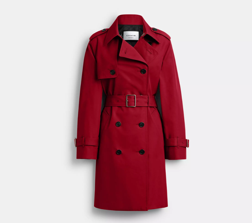 [U] COACH RUBY MID TRENCH, CAB94-RBY (UCO18)