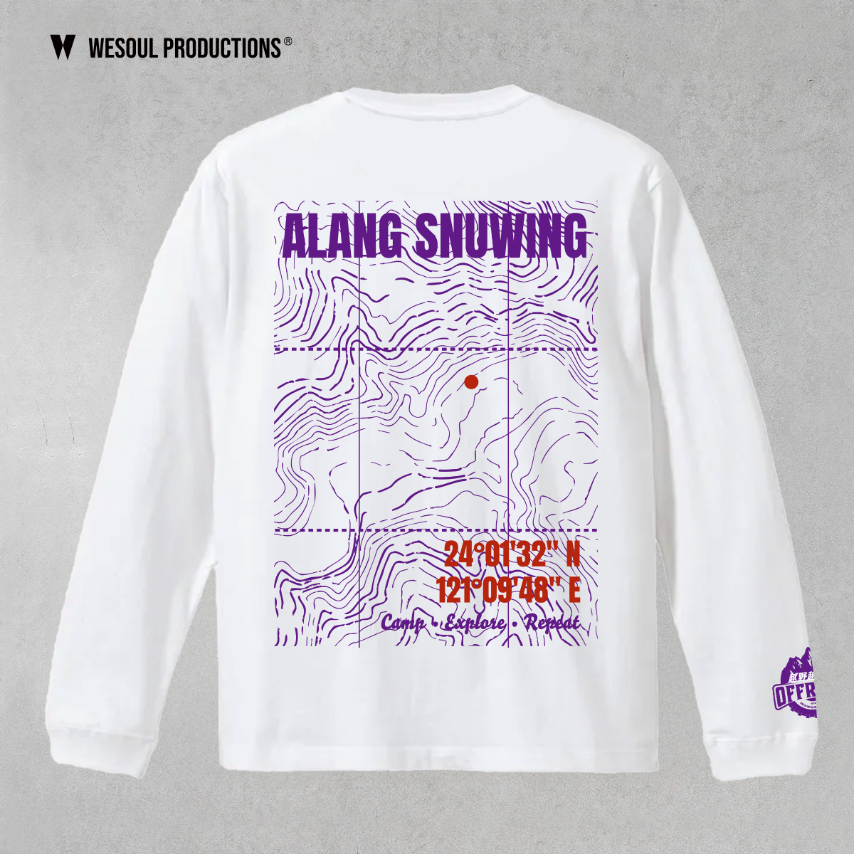 春陽越野-史努櫻紀念長棉Ｔ