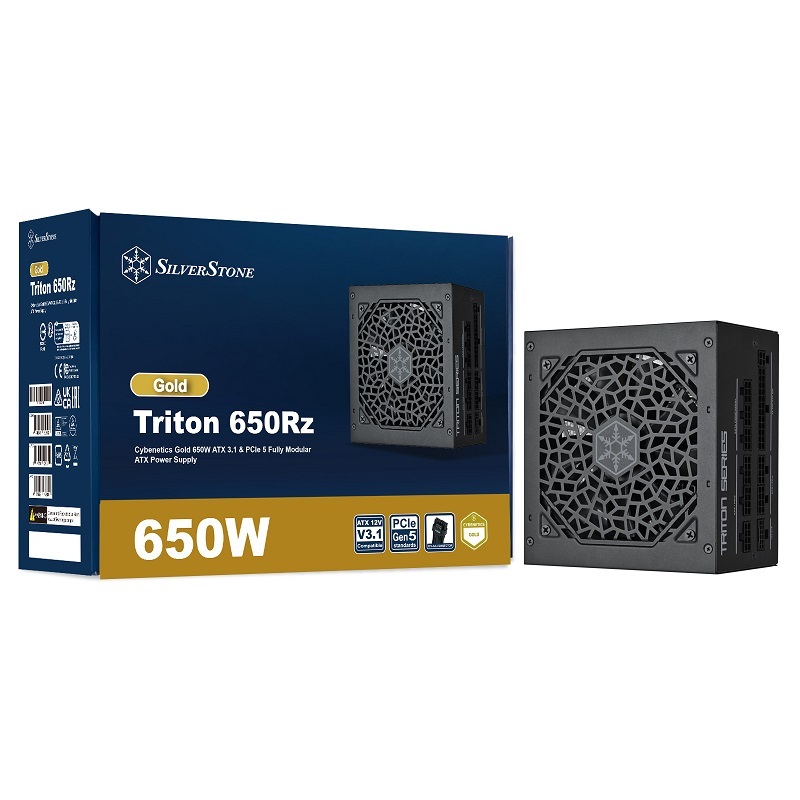 SilverStone 銀欣 Triton 650Rz/750Rz/850Rz 金牌全模組ATX電源供應器