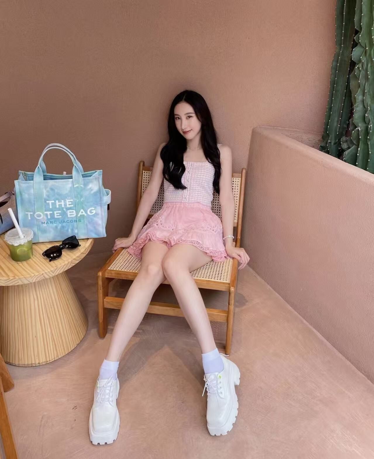 【直播】MARC JACOBS LL1124124 扎染手提包