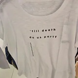 [S] ARMANI EXCHANGE WHITE T-SHIRT, 6DYT21YJ3SZ-1000 (SAX364)