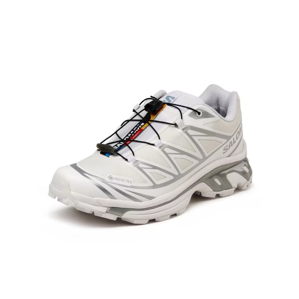 <連線代購商品> Salomon XT-6 Gore-Tex 白銀色 防水 登山 露營 L47581100