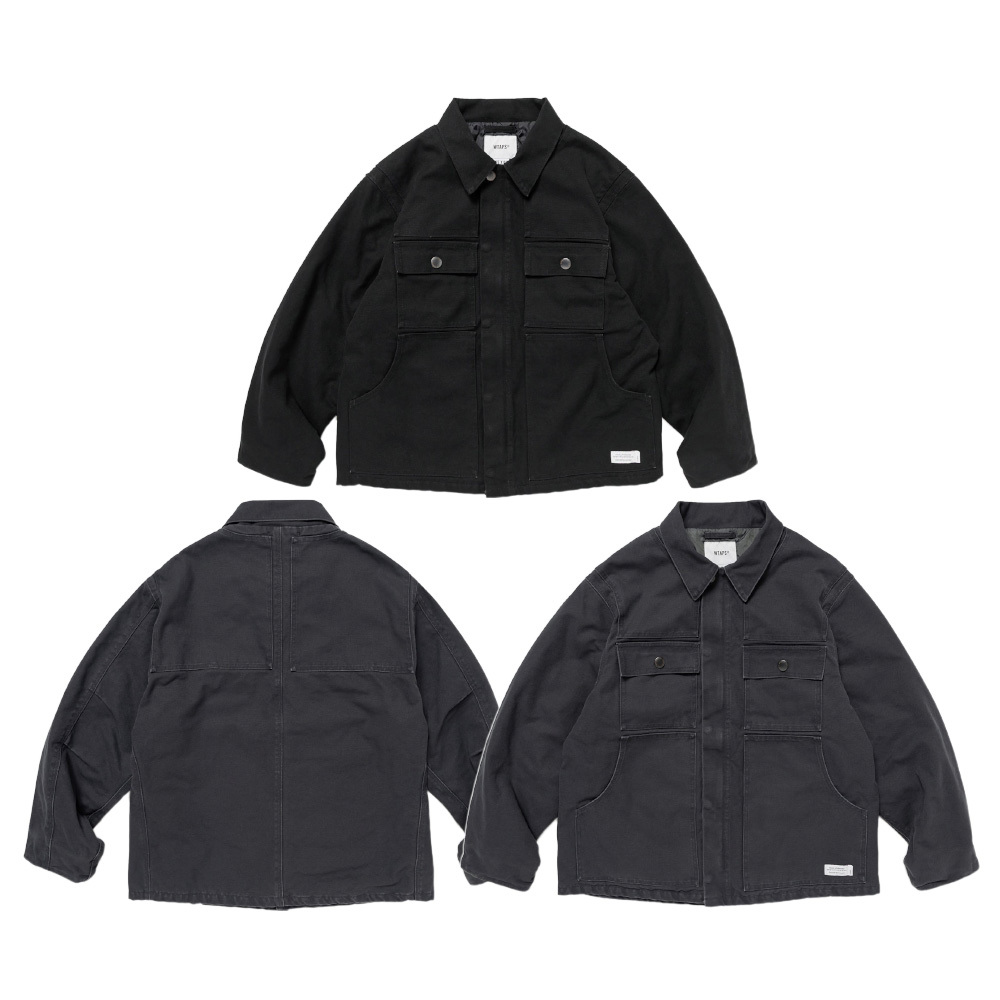 Wtaps 2025AW MICH / JACKET / COTTON. CNVS 帆布鋪棉外套 252WVDT-JKM01