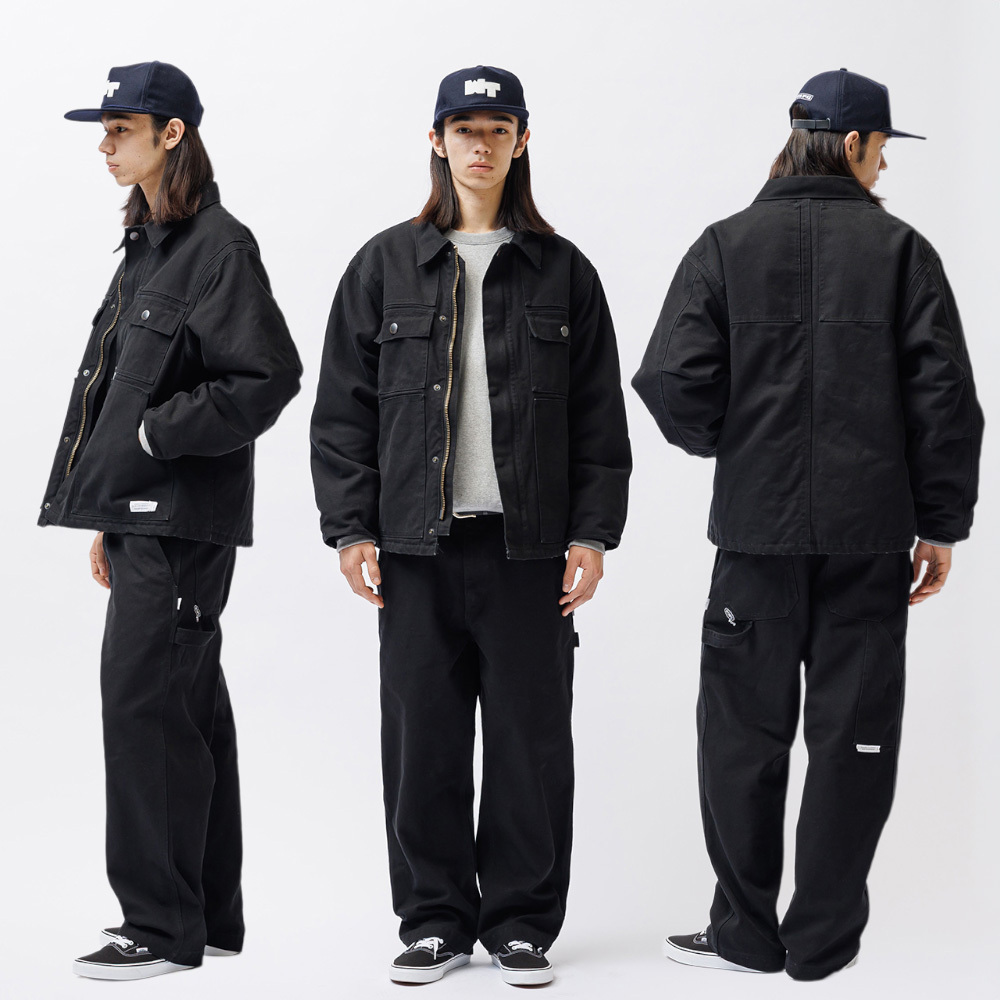 Wtaps 2025AW MICH / JACKET / COTTON. CNVS 帆布鋪棉外套 252WVDT-JKM01