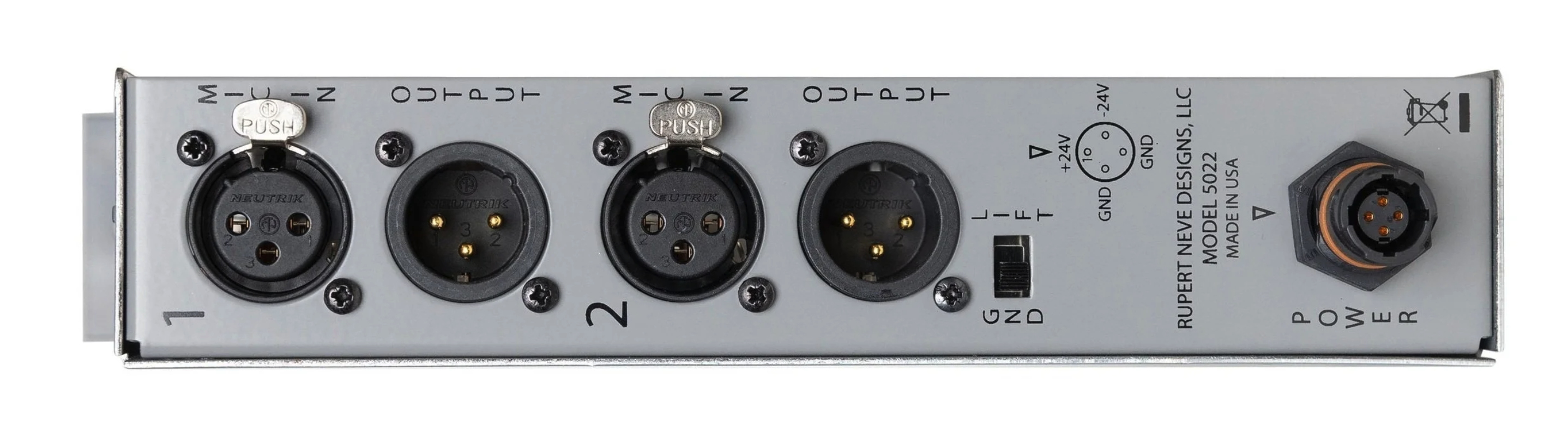 Rupert Neve Designs 5022 Dual Mic Pre with Silk