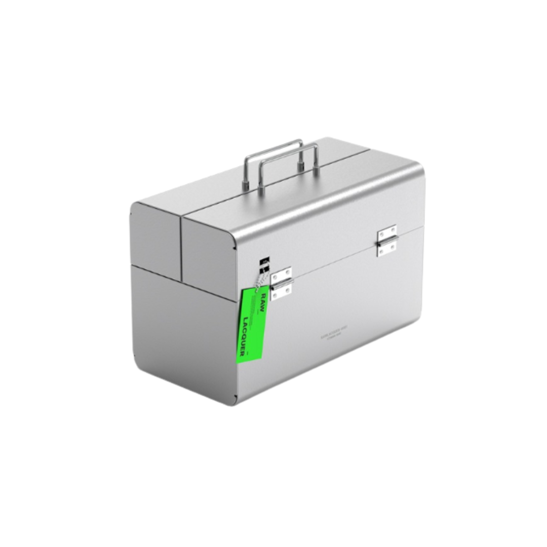 Comma Nine｜Raw Lacquer-6061 Tool box｜6061 原鋁雙開工具箱
