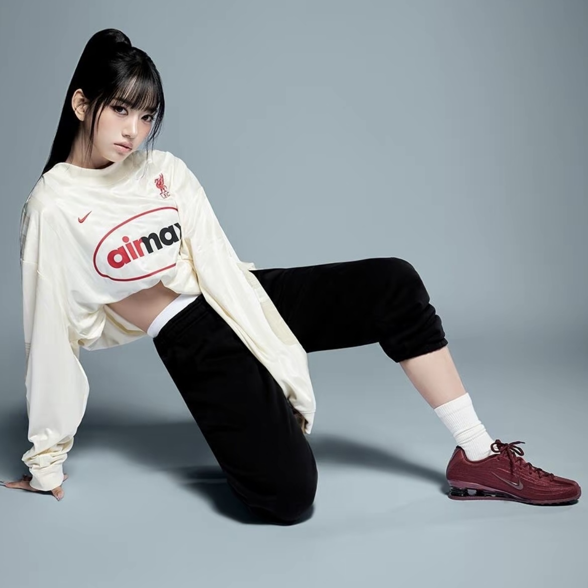 NIKE SHOX Z 酒紅色 櫻桃紅 MEOVV同款 彈簧鞋 復古 女鞋 HQ7540-600