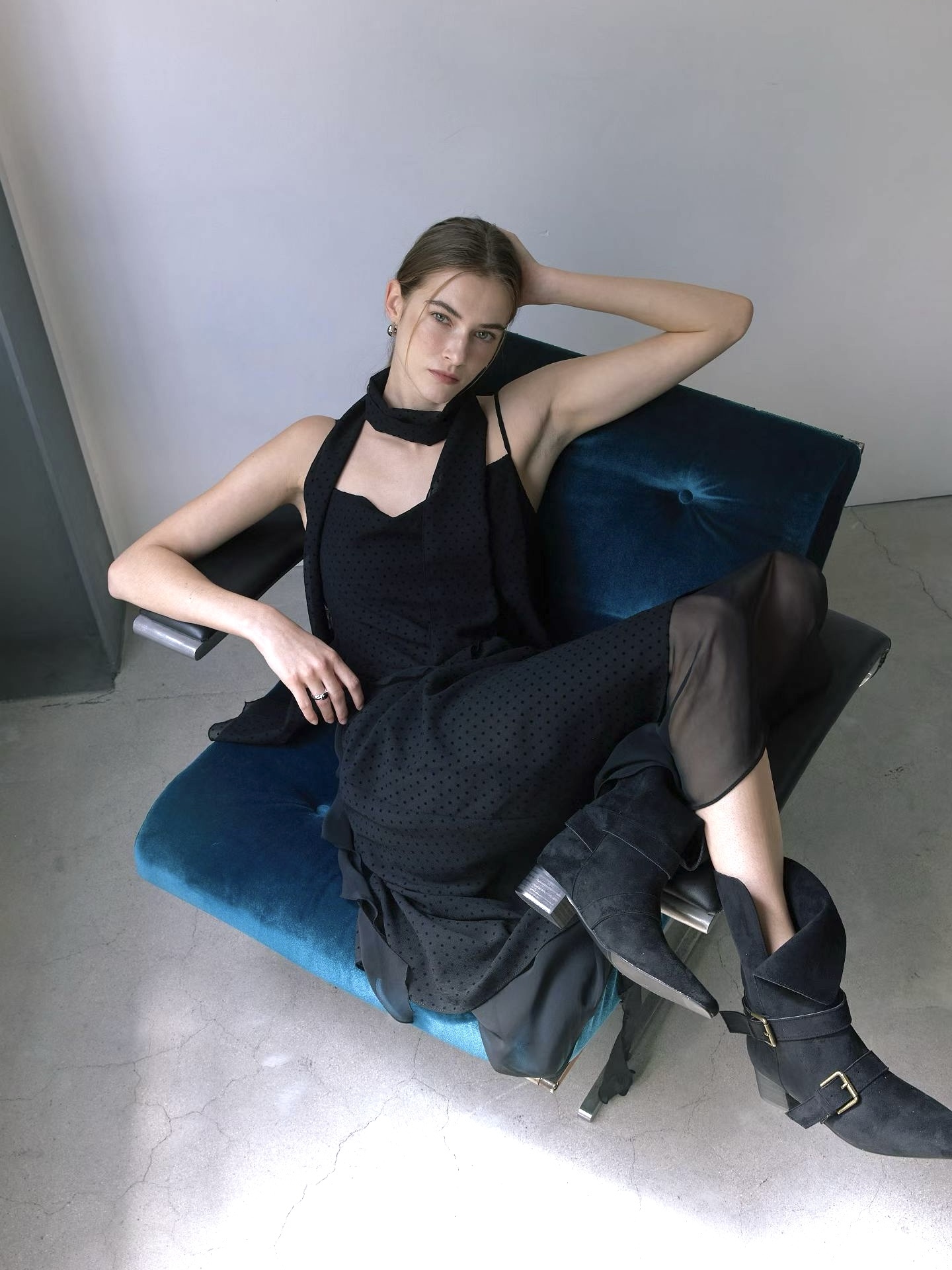 愛美沒有季節之分的法式小點洋/2色均碼/黑