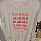 [S] ARMANI EXCHANGE WHITE FLAMED COTTON T-SHIRT WITH LOGO PRINT, 3DYT66YJ3SZ-1000 (SAX370)