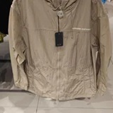 [S] ARMANI EXCHANGE BEIGE CABAN COAT, 3DZK03ZN3NZ-1794 (SAX373)