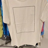 [S] ARMANI EXCHANGE BEIGE T-SHIRT SGUARE, 3DZTHBZJ8EZ-1792 (SAX374)
