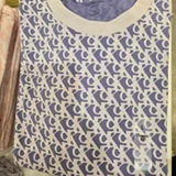 [S] CALVIN KLEIN LILAC ALLOVER MONOGRAM CLASSIC T-SHIRT, SP47616321-47D860G541 (SCK798)