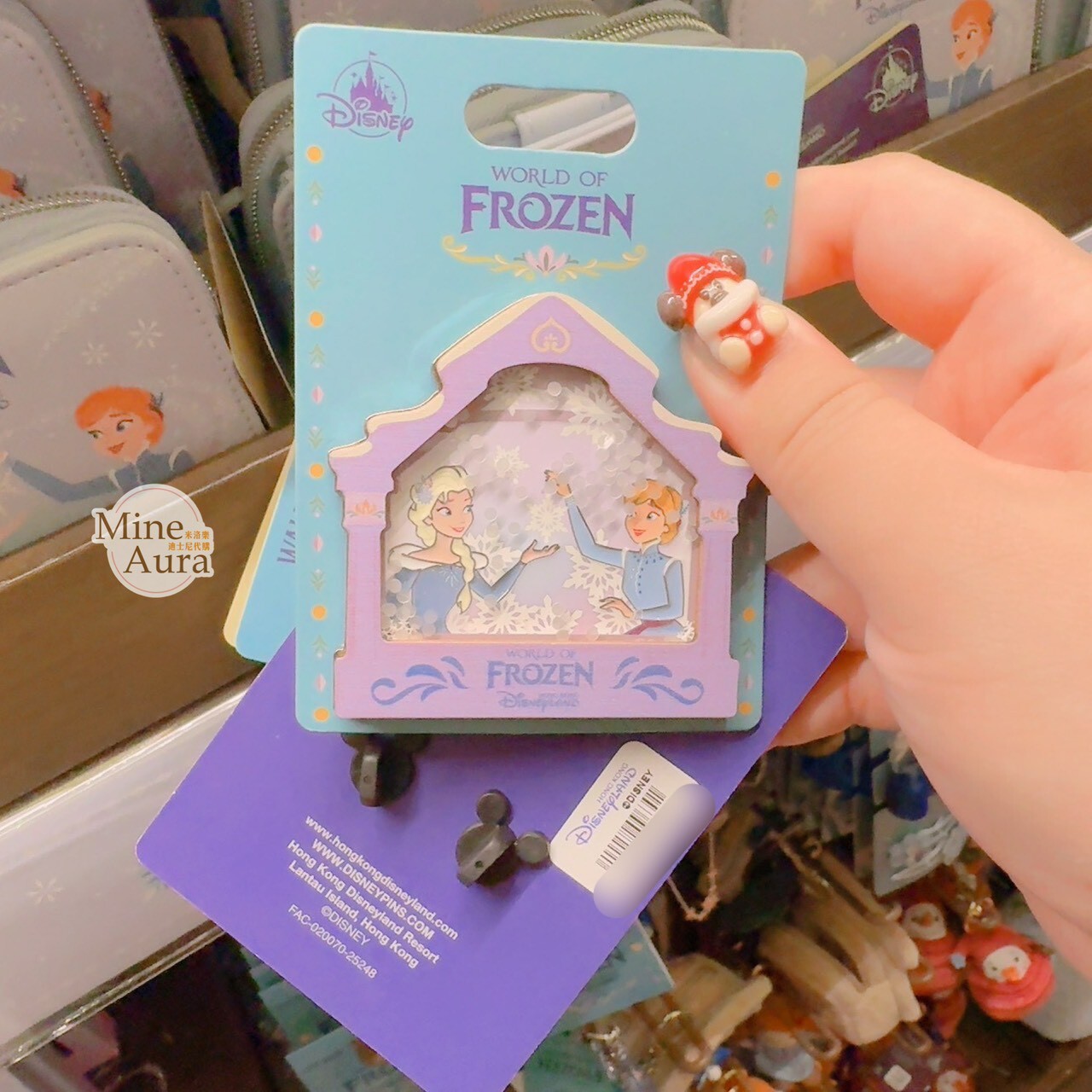 World of Frozen 限定 艾莎 Elsa 安娜Anna 房子 造型 徽章 PIN 冰雪奇緣 Frozen -香港迪士尼樂園