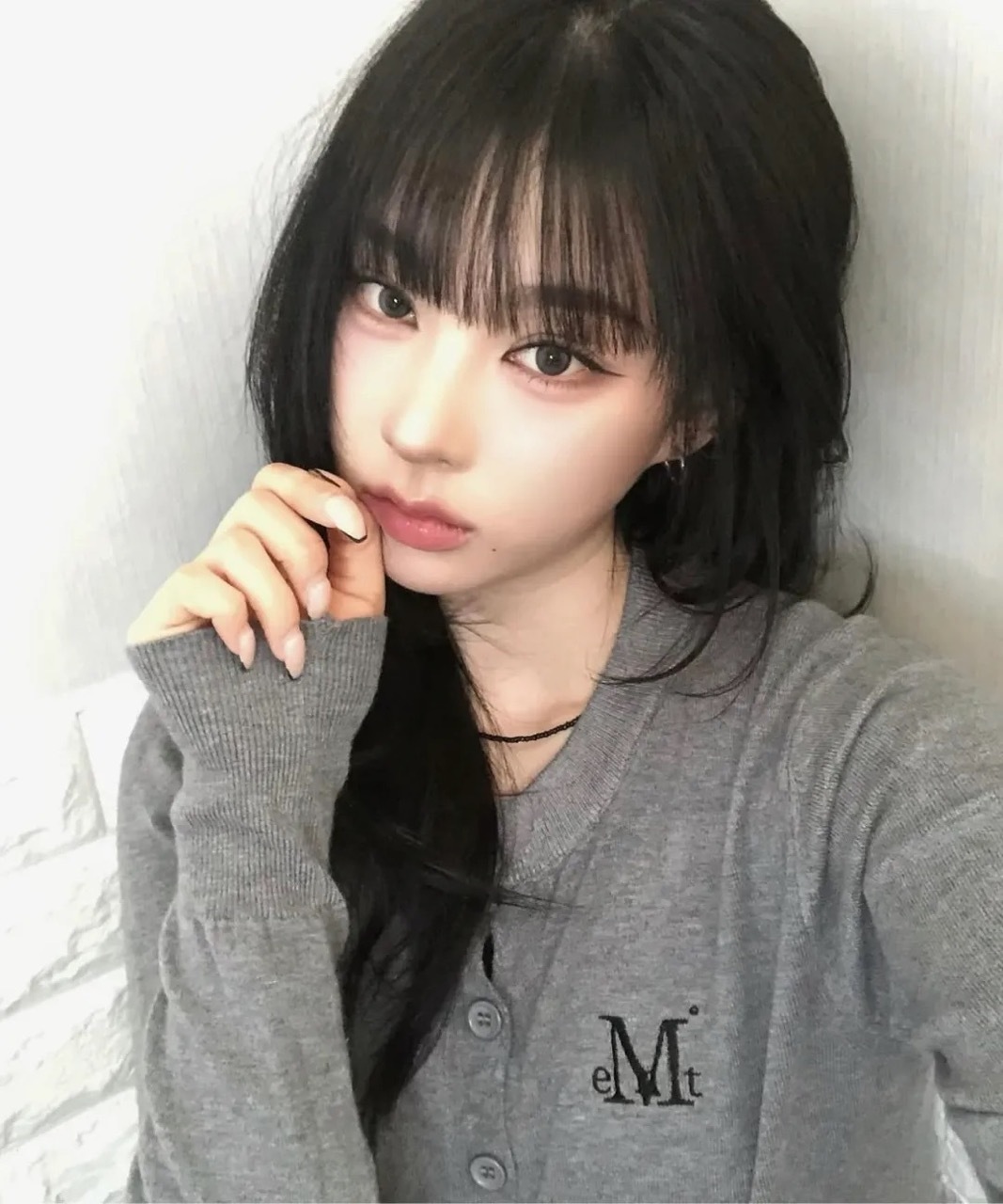 韓國限定🇰🇷 MUCENT MARAIS 7 BUTTON CROP HENRY NECK CARDIGAN 亨利領 排扣針織衫 針織外套 開襟衫 / 預購