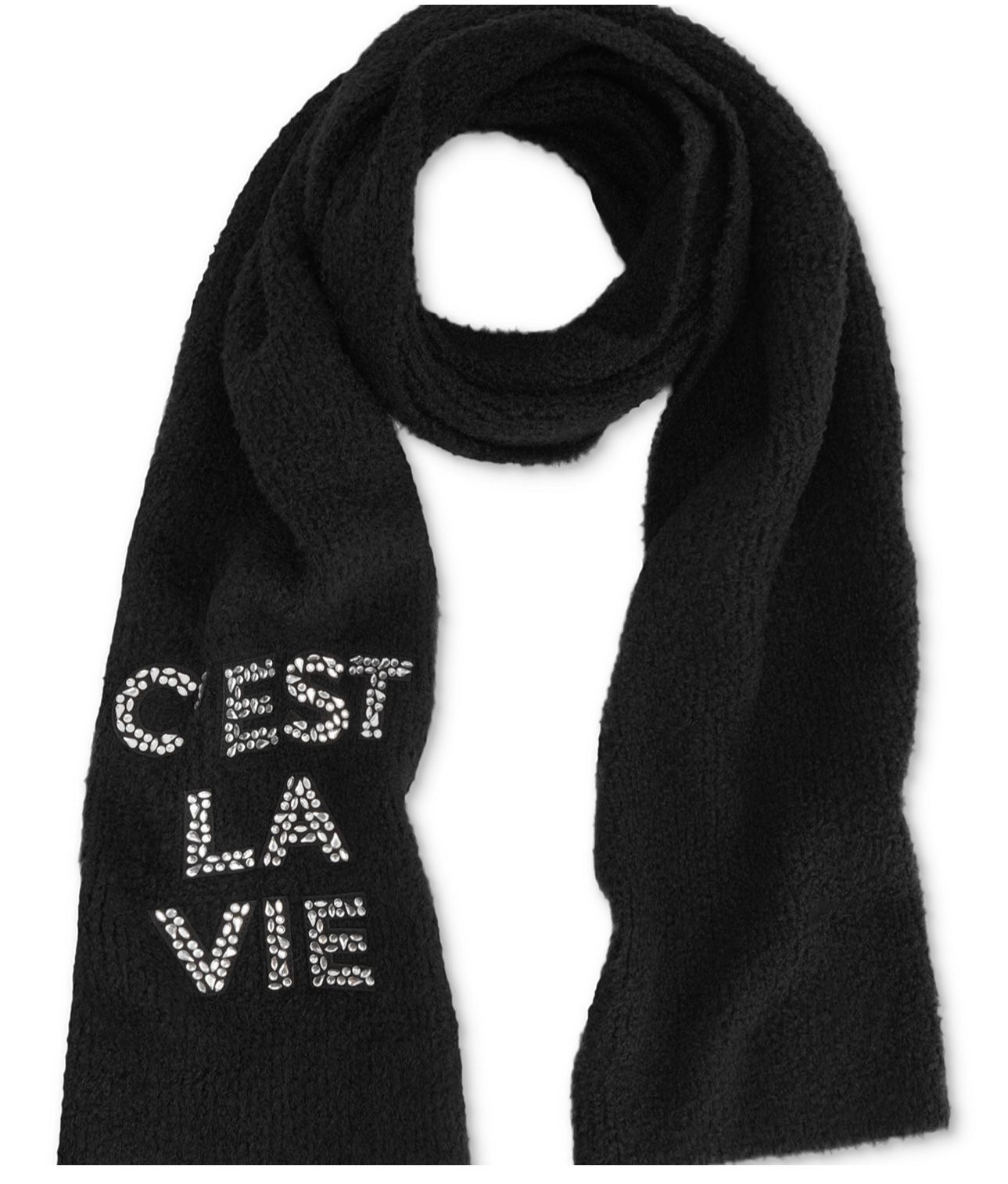 【現貨】Karl Lagerfeld LL1124142 頸巾(黑色)