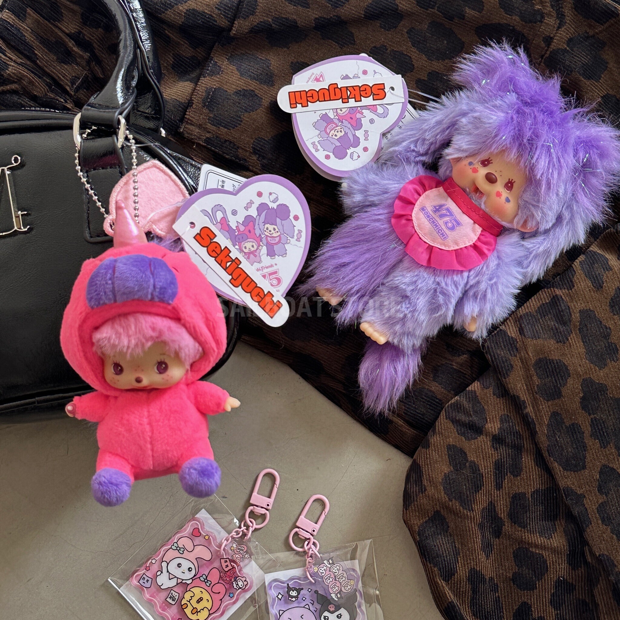 #預購 🇯🇵日本 Shinako × BCC 聯名款 Monchhichi 生日蒙奇奇 吊飾娃娃