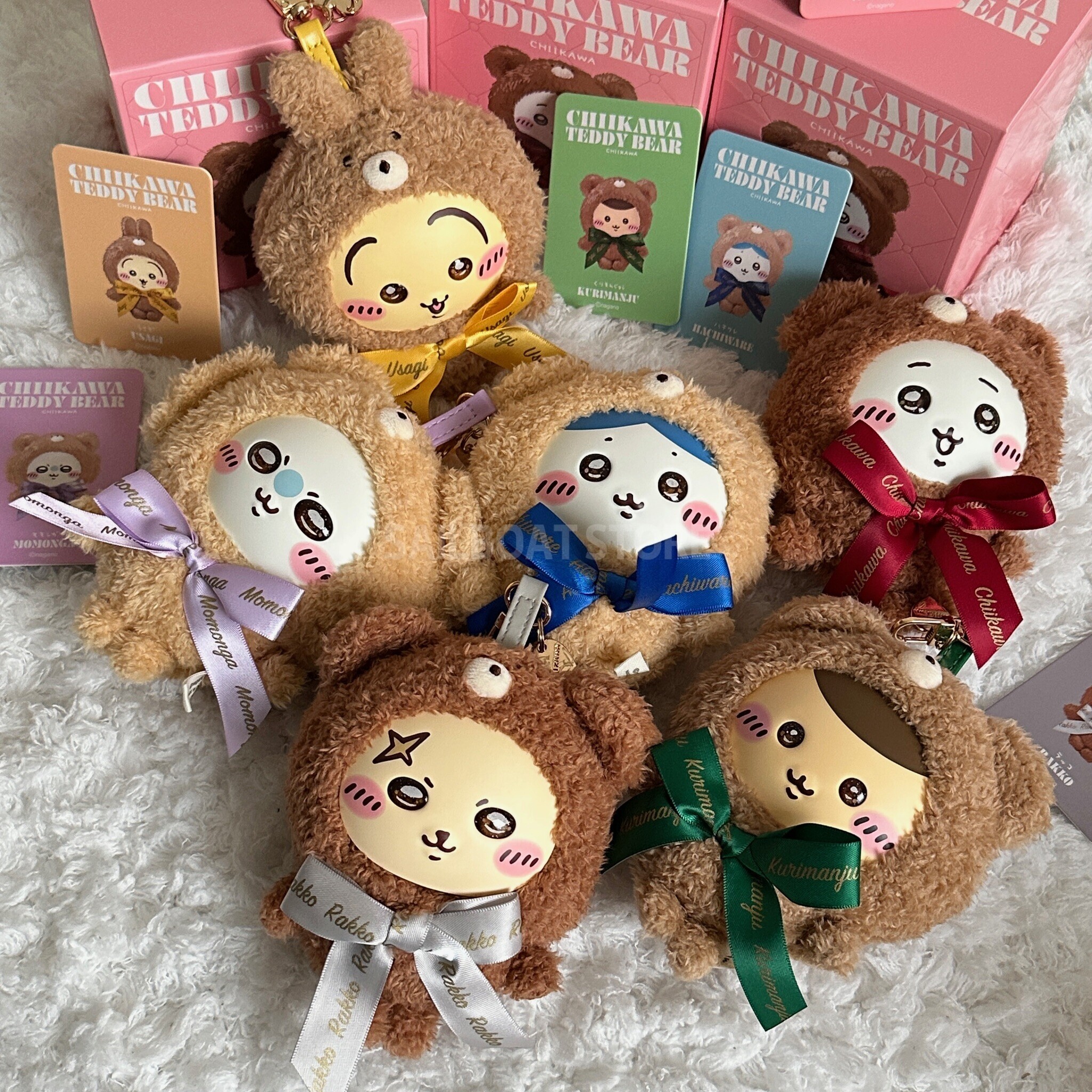 #預購 🇯🇵日本 吉伊卡哇 泰迪熊系列 吊飾娃娃