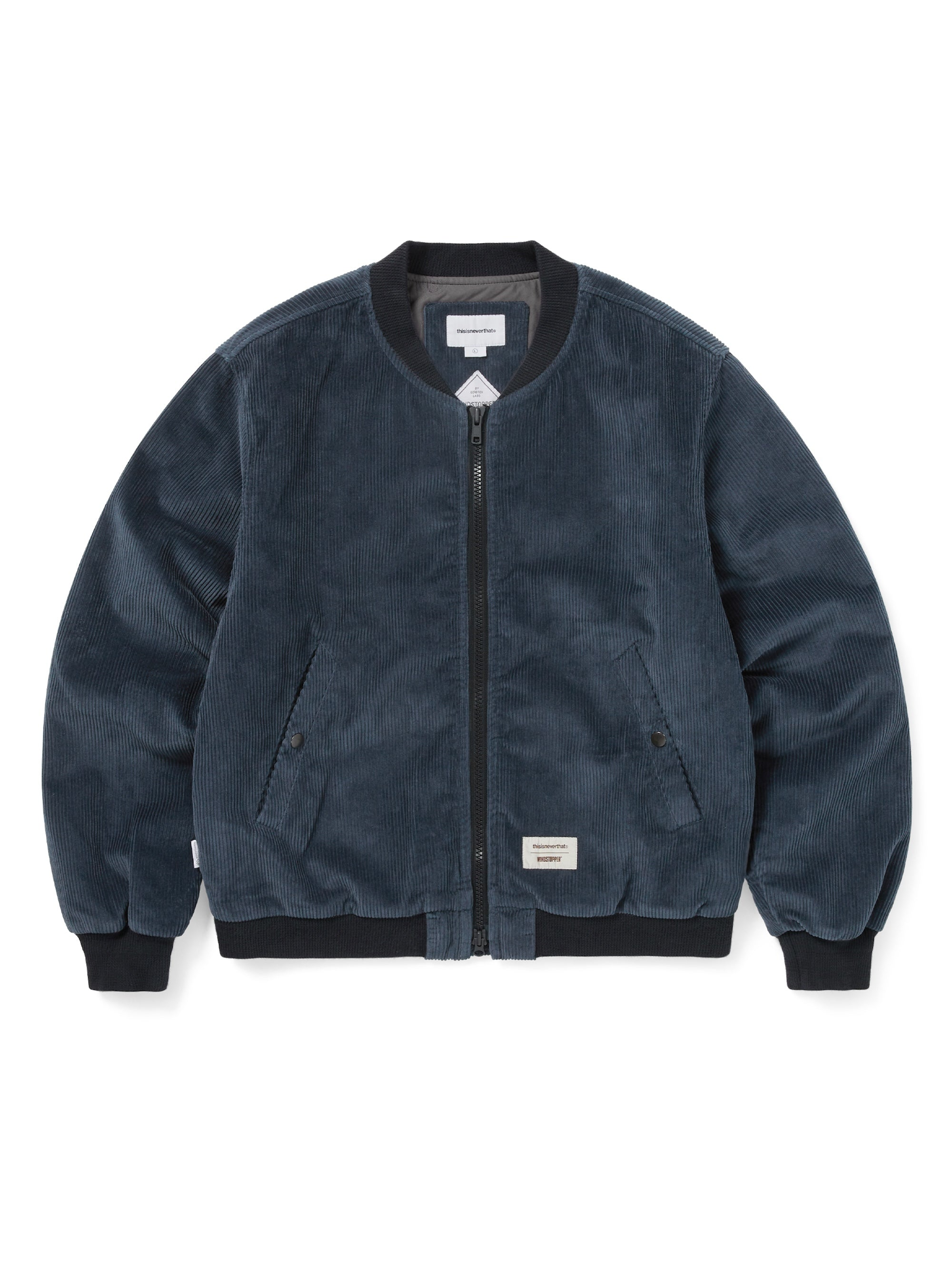 thisisneverthat｜GORE-TEX WINDSTOPPER® Cord Jacket "Navy"