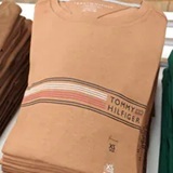 [S] TOMMY HILFIGER CEDAR LOGO PRINT T-SHIRT, XM05727-200 (STH1475)