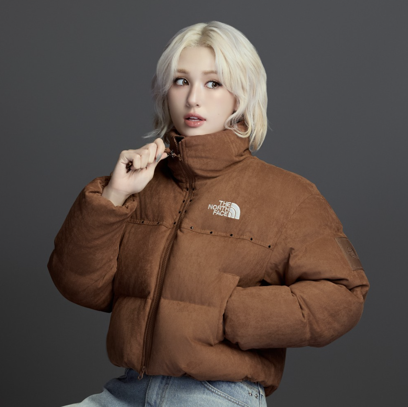 預訂 | The North Face W's Suede Nuptse Jacket (RDS) 鴨絨