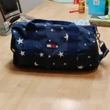 [S] TOMMY HILFIGER NAVY XG0I721-970 STAR TRAVEL BAG, 198296300321 (STH1477)