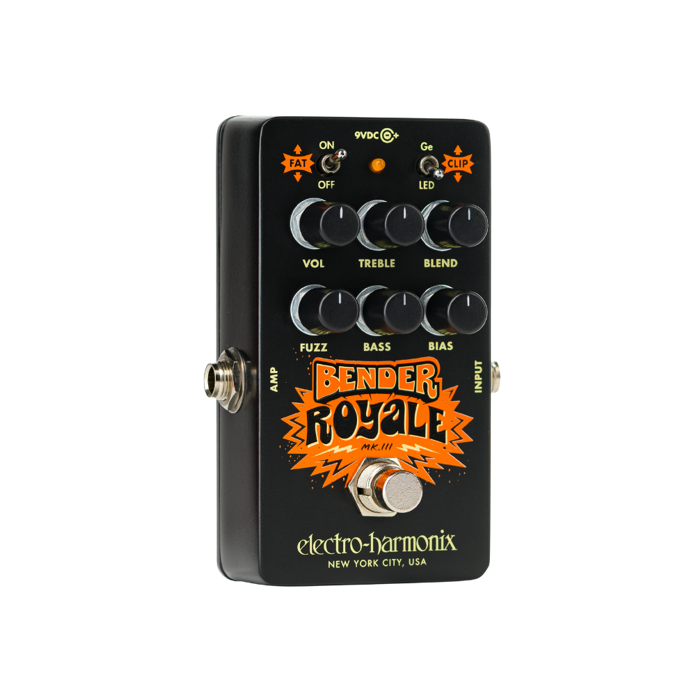 Electro-Harmonix Bender Royale Germanium Fuzz Pedal 效果器 - 黑色版本